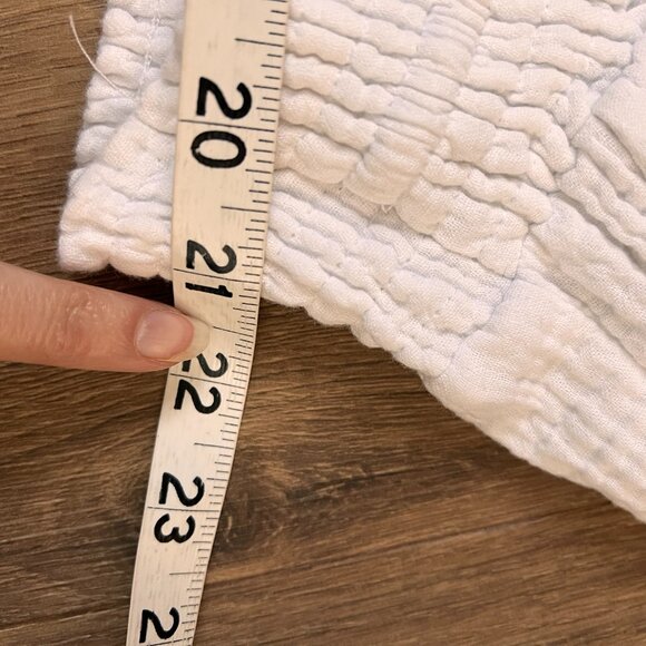 Joie White Muslin Gauze Beach Summer Shorts Sz XL - Picture 10 of 10